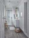 <p> If you are after really realistic tiny bathroom inspo, the Imandra range by B&amp;Q (above) has been designed for small, busy bathrooms that see a ton of traffic and need plenty of storage.&#xA0; </p> <p> So each piece of furniture is as slim-lined as possible to make the space easier to move around, but they are all packed with loads of practical storage to keep it clutter-free. </p>
