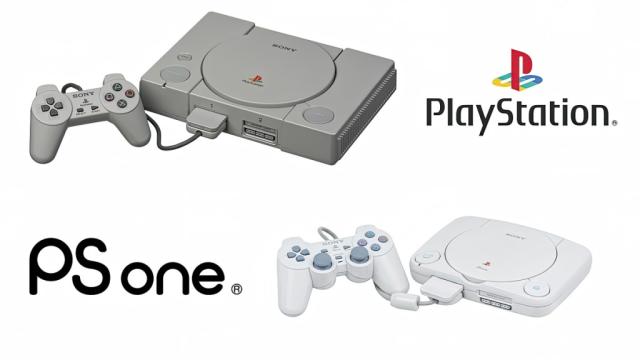 Sony Playstation PS One Video Game Console - White for sale online