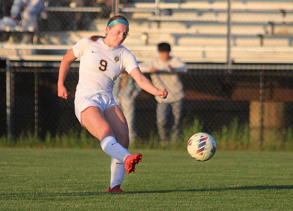 Hartland's Katie Swirczek is a two-time All-Livingston County first-team soccer selection.