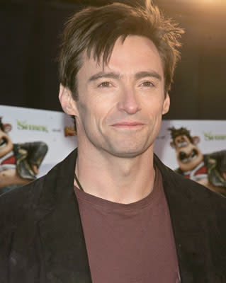 Hugh Jackman at the New York premiere of DreamWorks Animation's Flushed Away