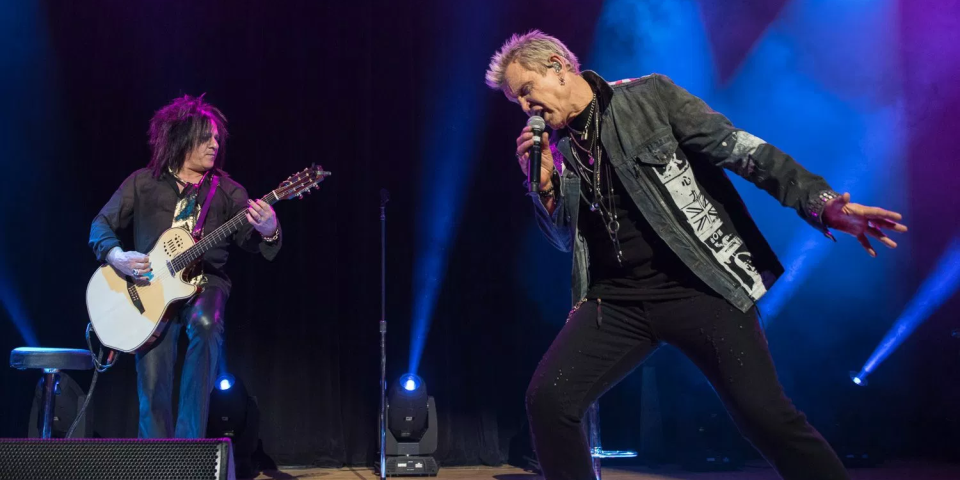 Steve Stevens and Billy Idol