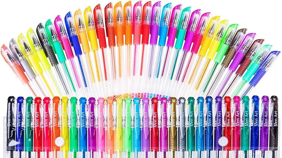 Grading papers will be a lot more fun with these colorful gel pens.