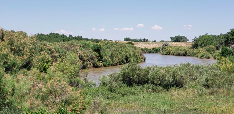 [CHIEFTAIN FILE PHOTO] The lower Arkansas River as seen from the North Swink Bridge. The Arkansas Valley Conduit was approved for funding in 1962, and will finally be receiving funds.