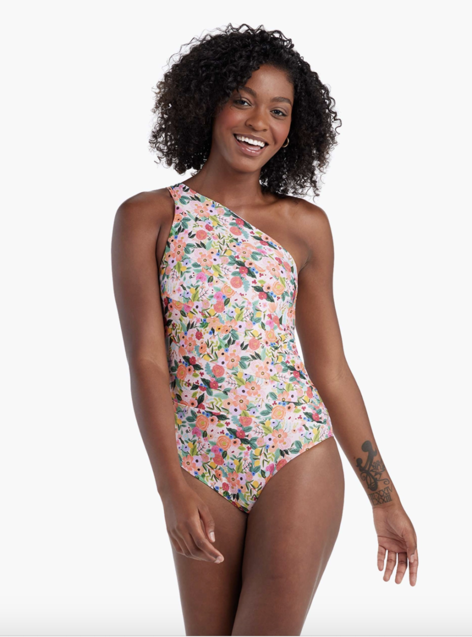 1) Garden Party Sidestroke One-Piece