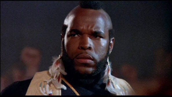 Mr. T in Rocky III.