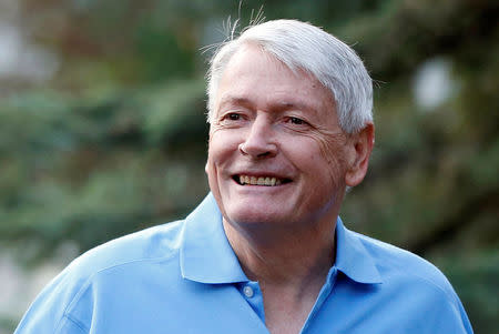 Chairman of Liberty Media John Malone attends the Allen & Co Media Conference in Sun Valley, Idaho July 12, 2012. REUTERS/Jim Urquhart/File Photo