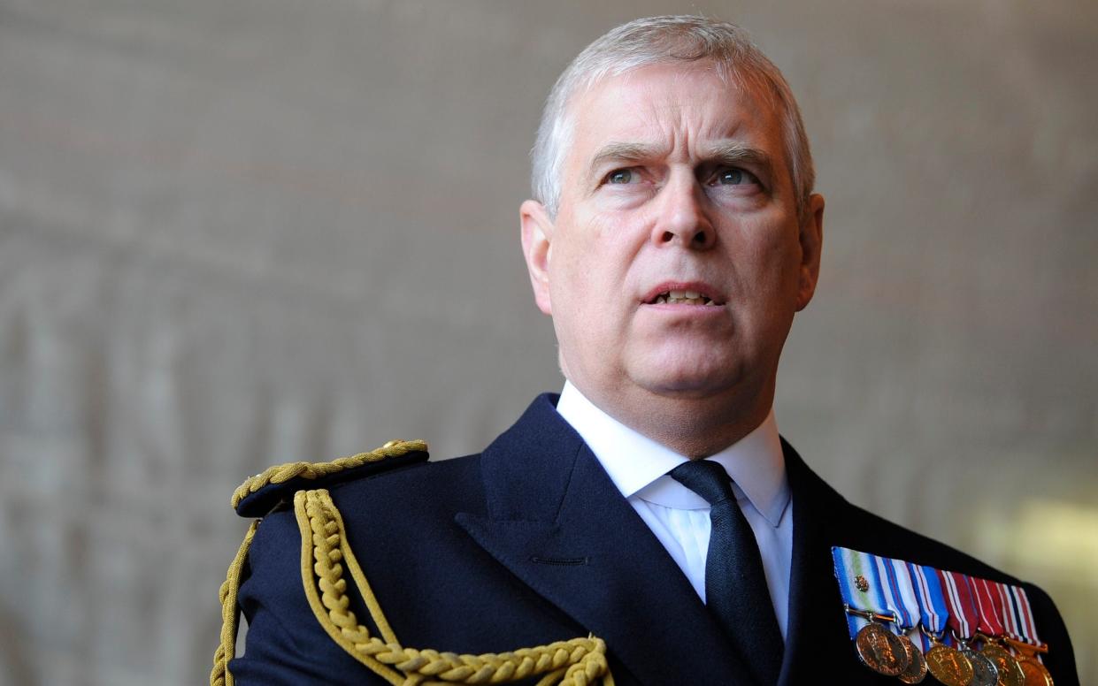 Prince Andrew in 2016 - Lauren Hurley/PA