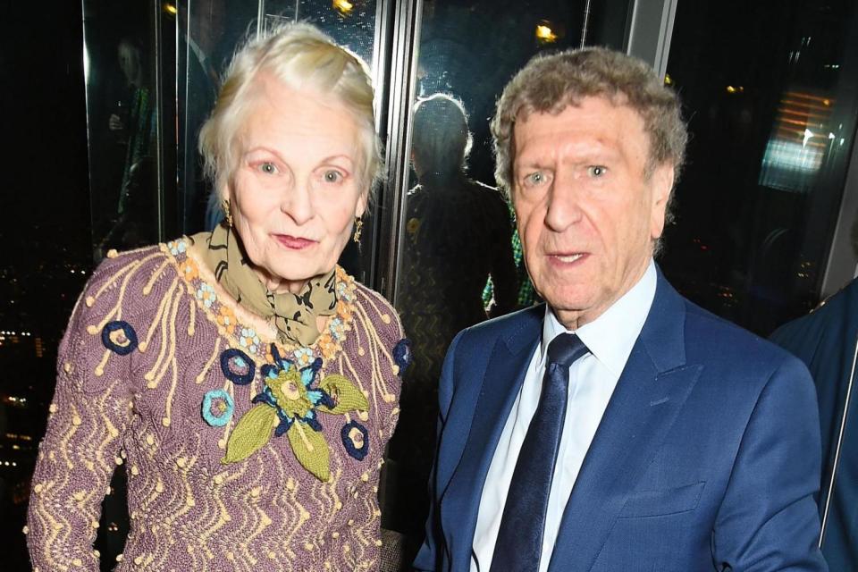 Tycoon: Irvine Sellar with Dame Vivienne Westwood (Dave Benett)