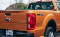<p>The STX package also adds nifty stickers affixed to the sides of the cargo box. </p>