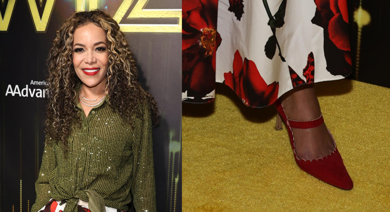 Sunny Hostin Channels Dorothy in Ruby Mary Janes for ‘The Wiz’ Opening ...