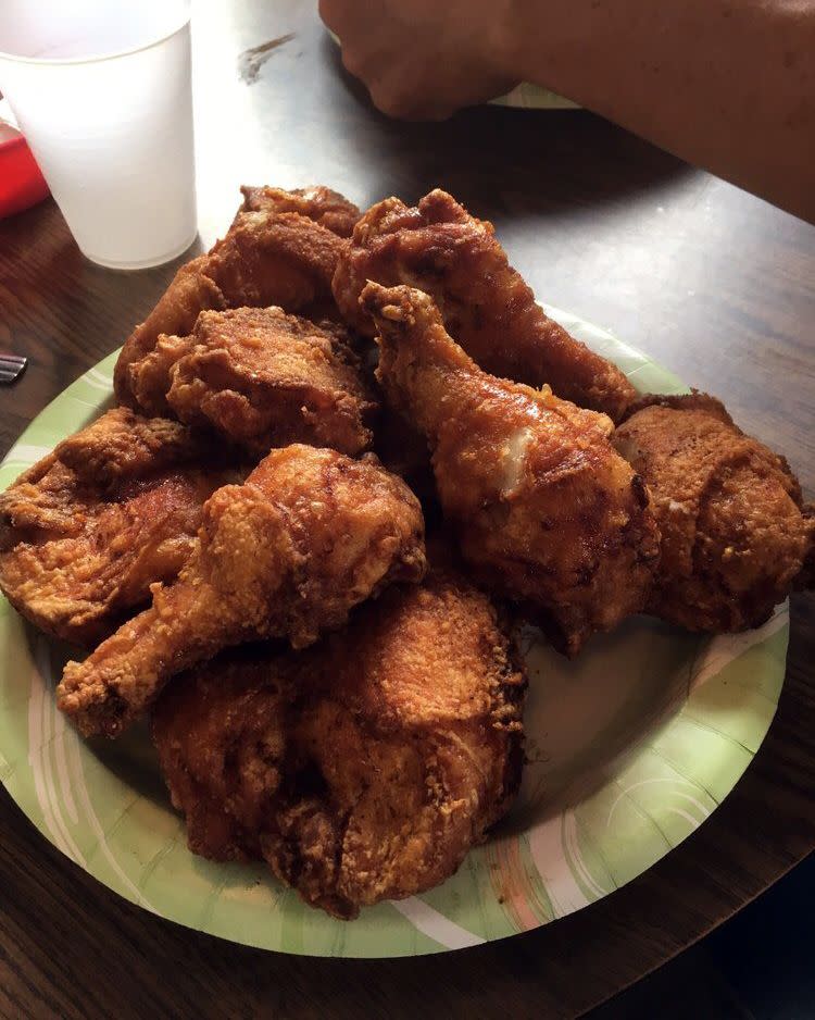 Farr's famous chicken fried chicken