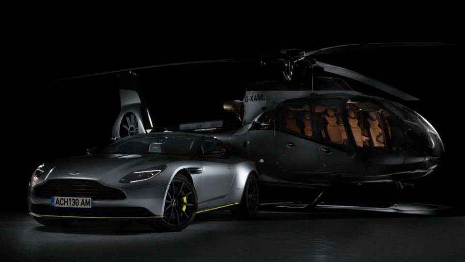 跨足空中事業？ASTON MARTIN為空巴ACH130換上自己的色彩