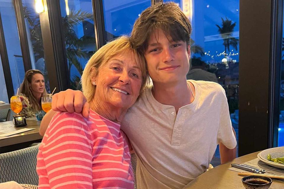 Tom Brady Shares Sweet Photo of Son Jack, 15, Hugging Grandma Galynn in ...