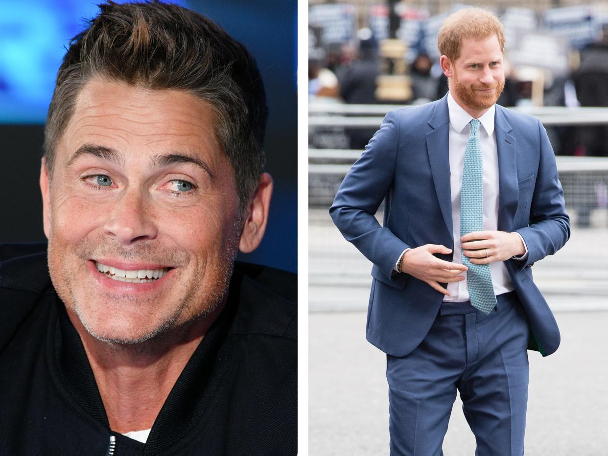 Prince Harry Rob Lowe