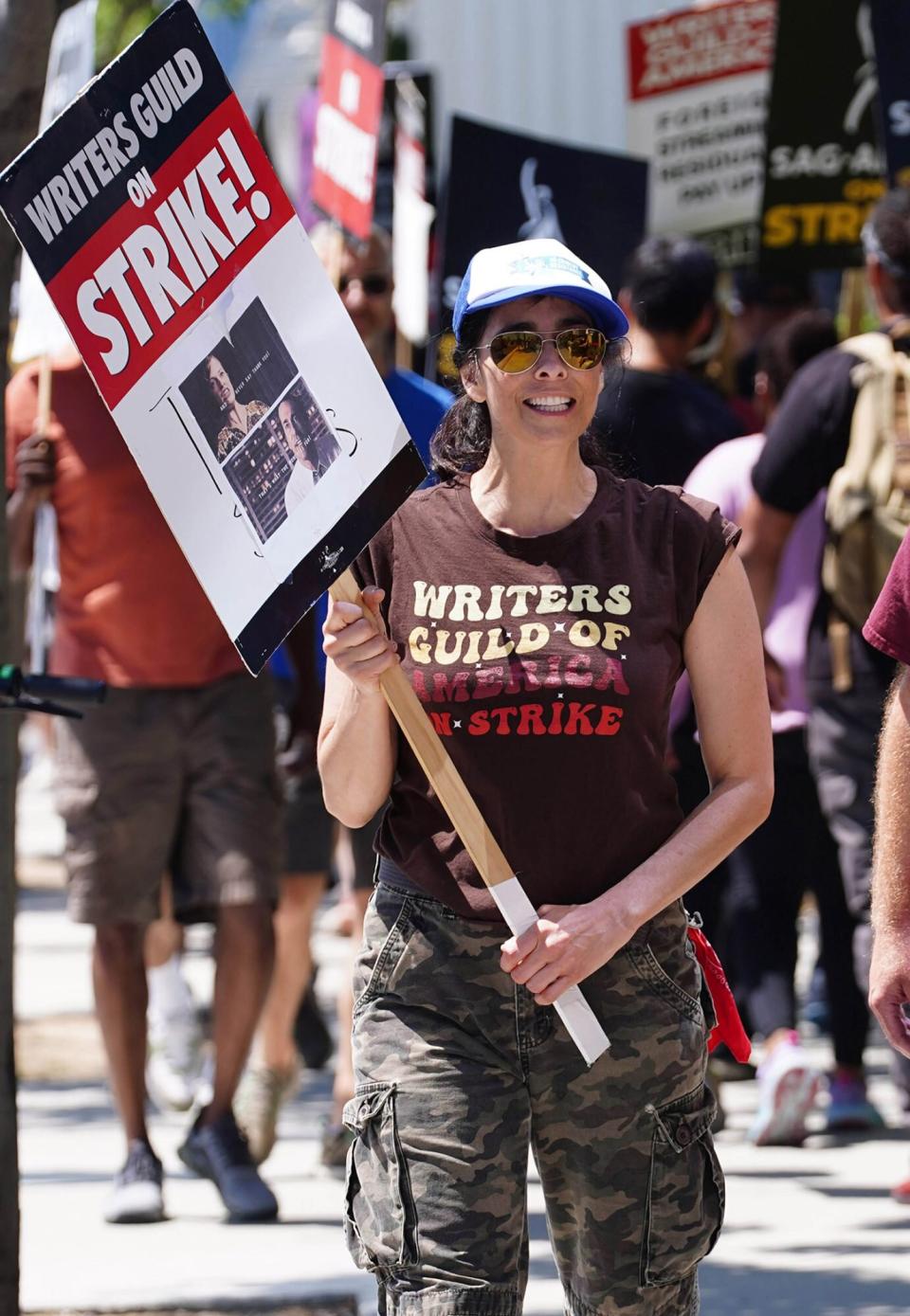 Sarah Silverman on strike