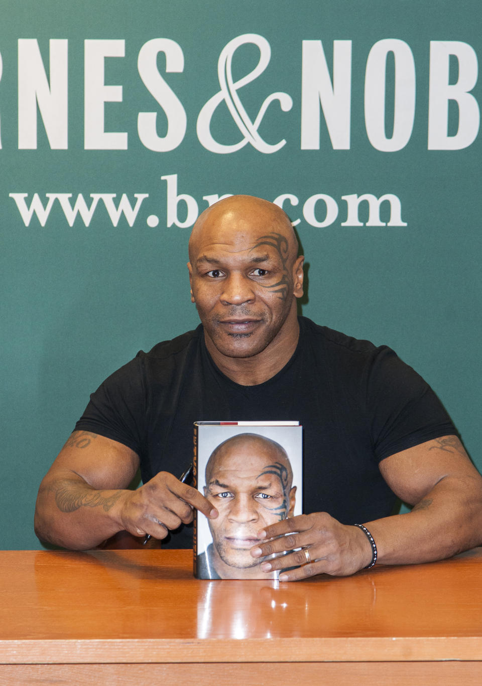 NY: Mike Tyson's "Undisputed Truth" Book Signing at Barnes & Noble in New York City on November 13th, 2013