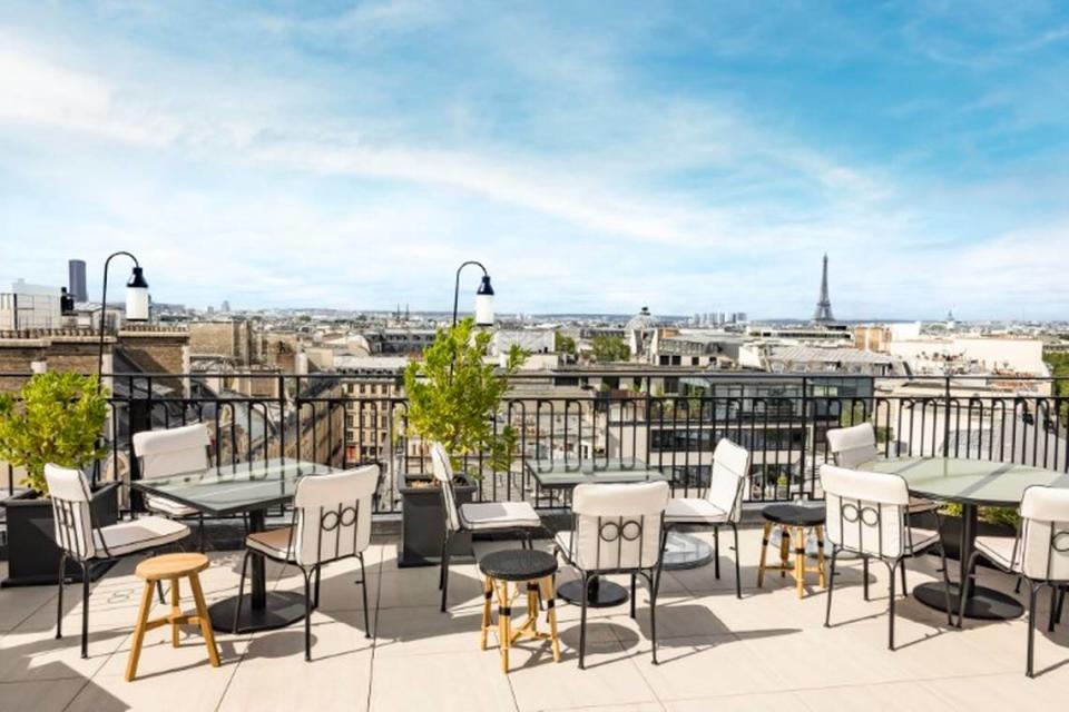 Vista desde la terraza del hotel Kimpton St. Honoré.