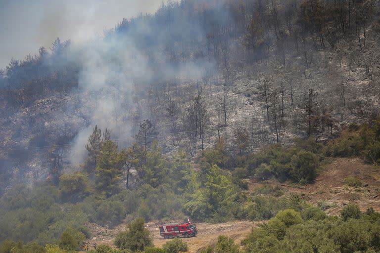 Incendios en Turquía