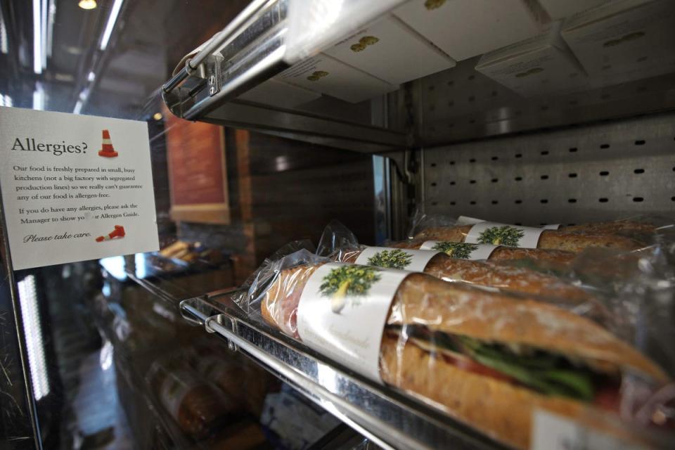 Sandwiches have soared in price post-pandemic (PA Archive)