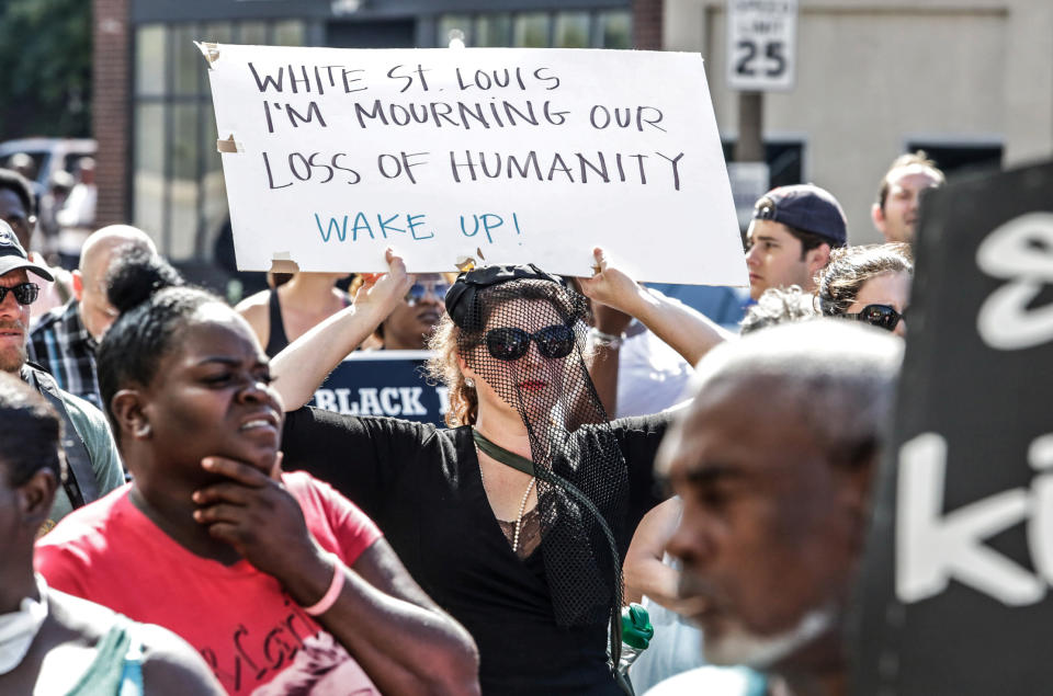 Protests erupt in St. Louis after ex-officer’s acquittal