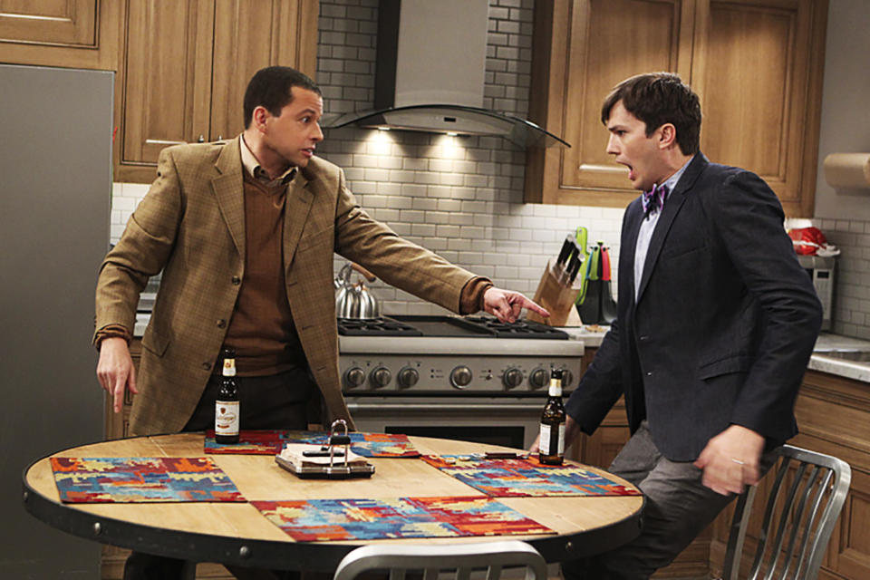 Screenshot from "Two and a Half Men"