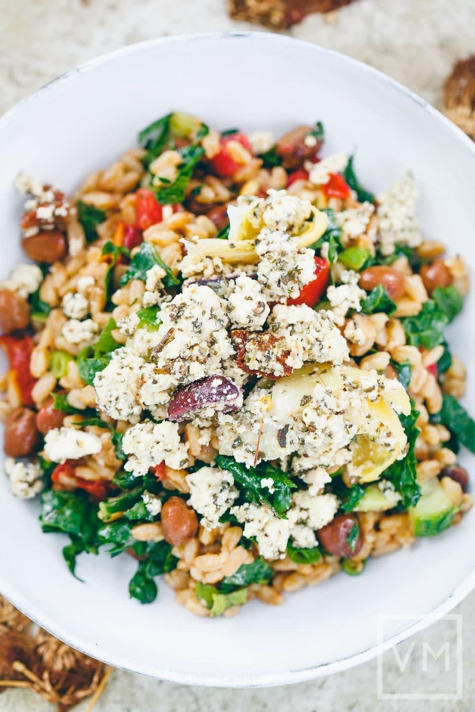 Farro Salad With Fava Beans