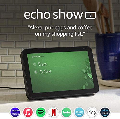 Echo Show 8 + Free Amazon Music Streaming
