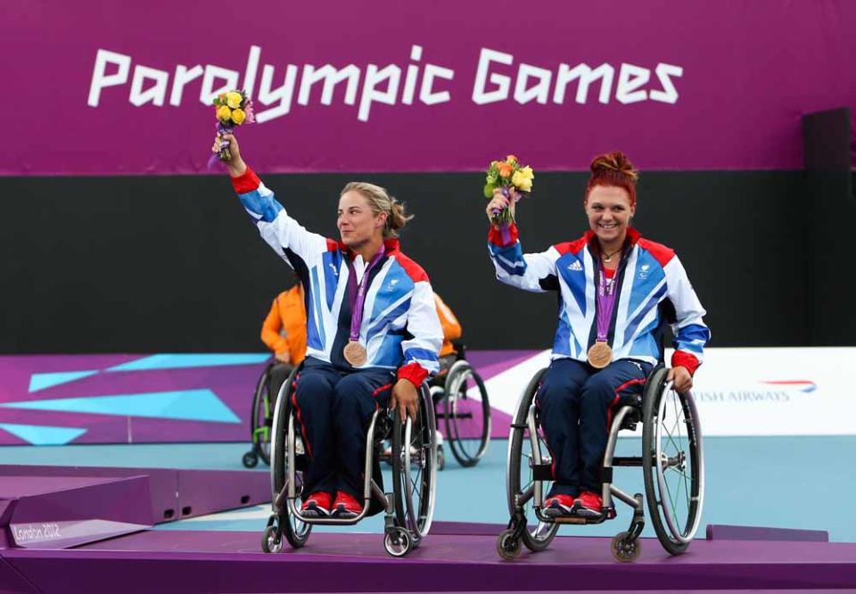 Lucy has won two Paralympic bronze medals (John Walton/PA).