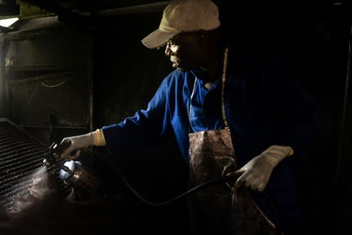 Several employees come from local shoe-making families, including fathers, brothers and sons, with youngsters learning the trade at home using offcuts from the factory bins