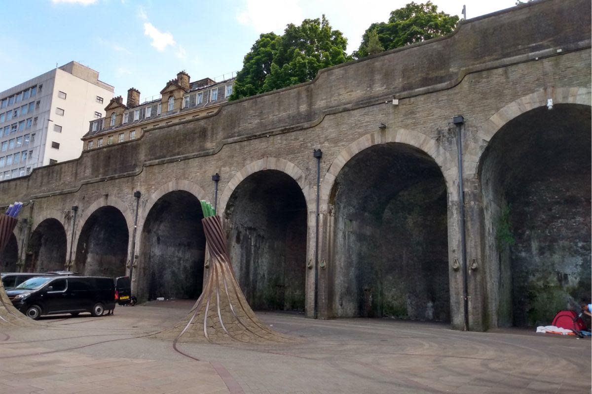 The arches lead to Forster Square railway station <i>(Image: Newsquest)</i>