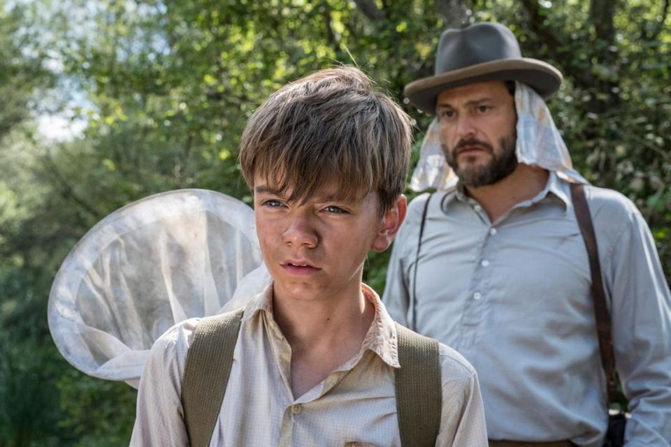 Milo Parker as a young Gerald Durrell (Sid Gentle Prod/ITV)