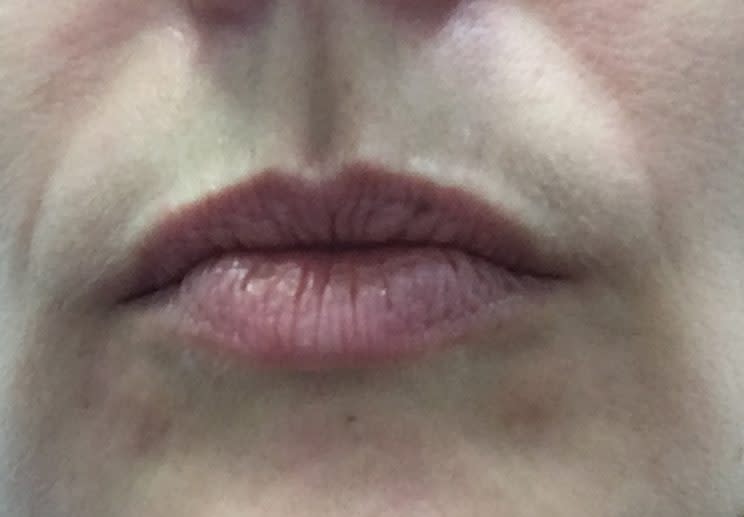 author's lips