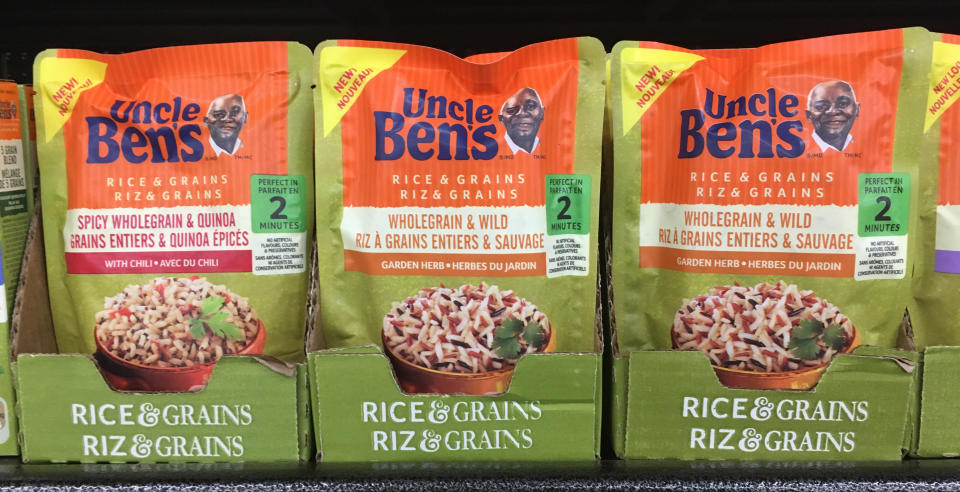 Uncle Ben's is "evolving" its visual brand identity, parent company Mars, Incorporated said Wednesday. (Photo: Roberto Machado Noa via Getty Images)