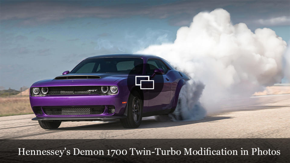 Hennessey’s Demon 1700 Twin-Turbo modification, which will be limited to 12 examples.