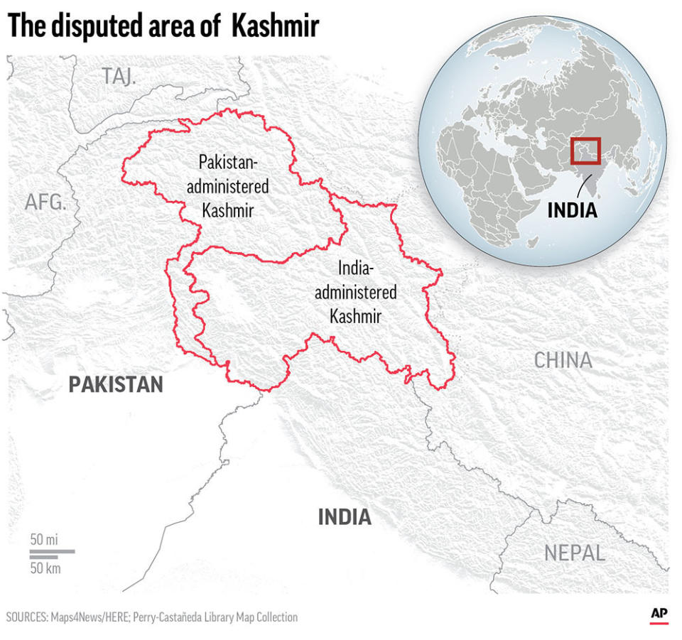 Insurgent groups have been fighting for Kashmir's independence from India or its merger with Pakistan since 1989.;