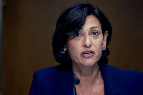 PHOTO: Dr. Rochelle Walensky, Director for the Centers for Disease Control and Prevention, speaks during the COVID Federal Response Hearing on Capitol Hill on June 16, 2022, in Washington, D.C. (Joe Raedle/Getty Images, FILE)