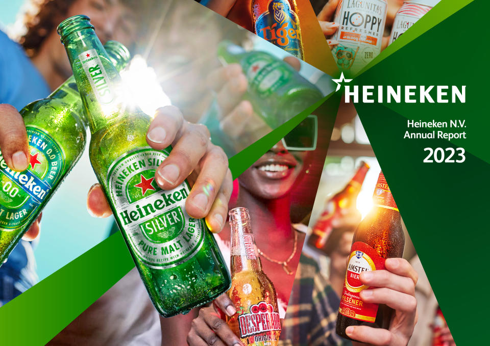 Cover image of Heineken NV 2023 Annual Report