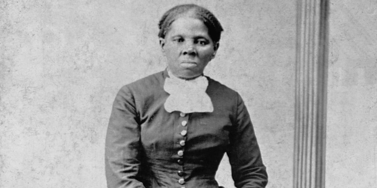 A portrait of Harriet Tubman (1820 1913).