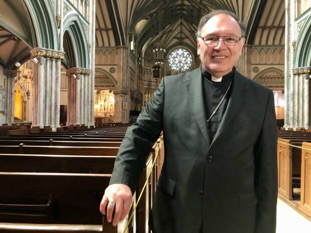 Richard Grecco will remain a bishop, but will no longer be responsible for the Charlottetown diocese.  (Steve Bruce/CBC - image credit)