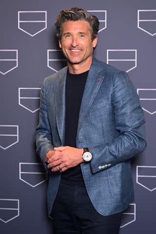 <p>James Gourley/Getty</p> Patrick Dempsey