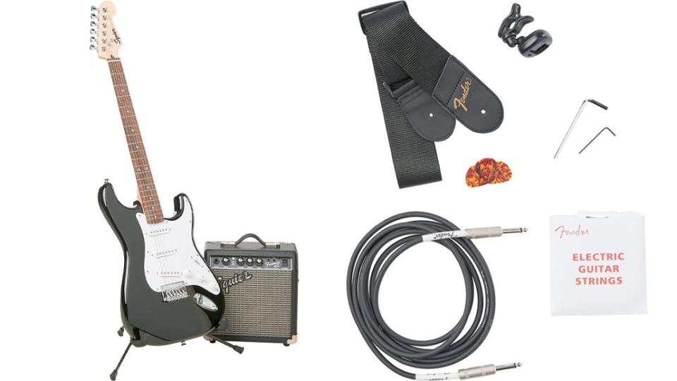 fender guitar starter kit beginner pack