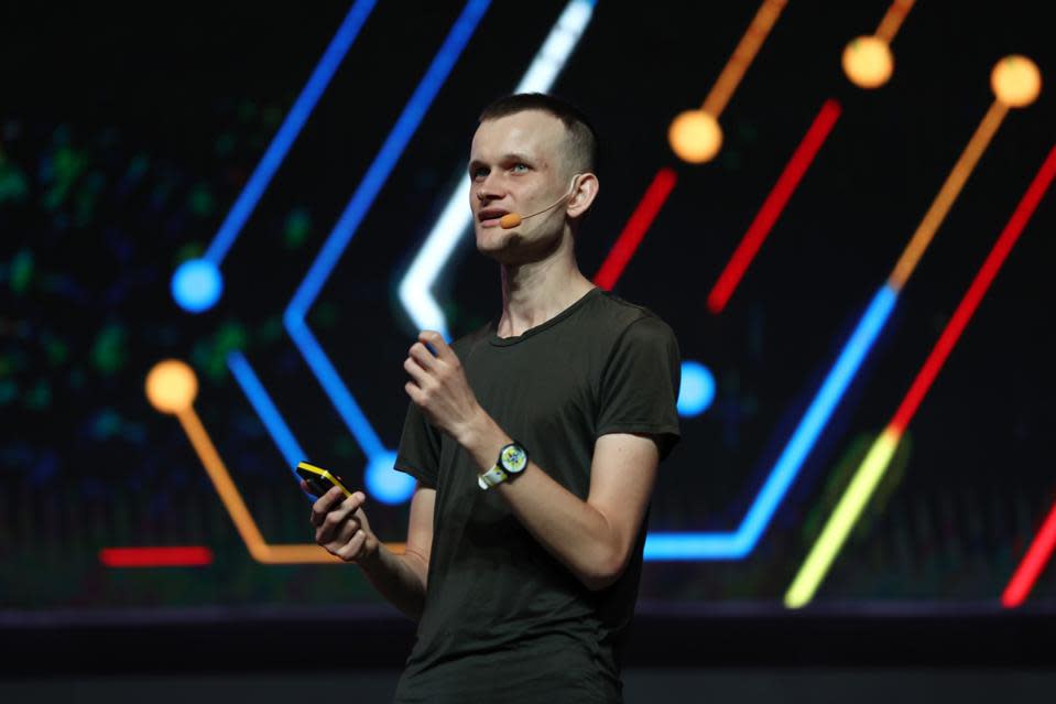 El cofundador de Ethereum y líder espiritual del proyecto, Vitalik Buterin.