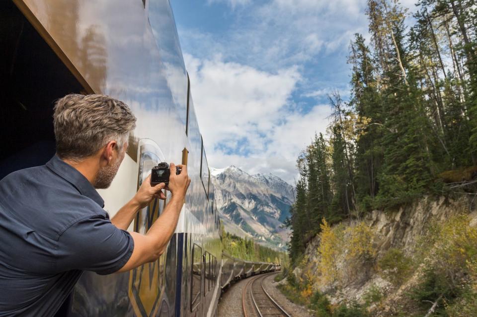 Rocky Mountaineer train