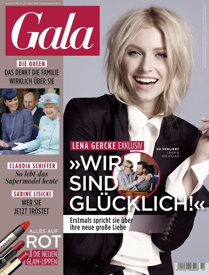 <p>Nach der inTouch kann sich mit der Gala das zweite Klatschmagazin in den Top 25 platzieren. Anders als bei der Konkurrenz stammt das Magazin ursprünglich aus Deutschland und setzt den Hauptfokus auf nationale Themen. Den Kunden gefällt es und sie platzieren das Magazin auf Rang 13. (Foto: obs/ Gruner+Jahr, Gala/ GALA 14/2016) </p>