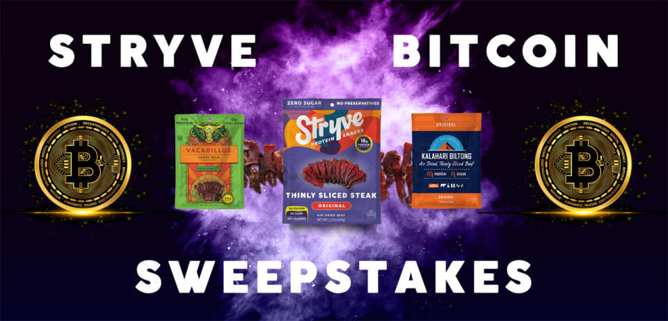 Stryve Bitcoin Sweepstakes - Image