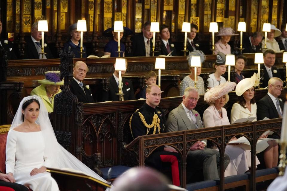 Queen was known to favour seat in second row (Getty Images)