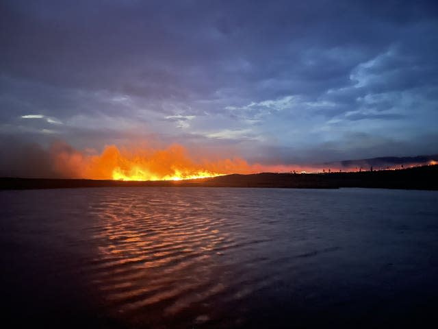 Daviot wildfire