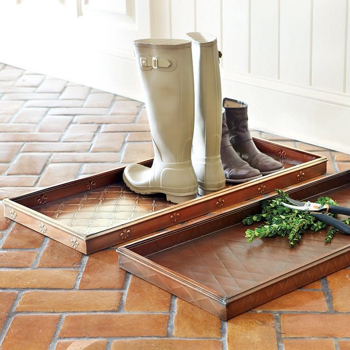 Metal Boot Tray
