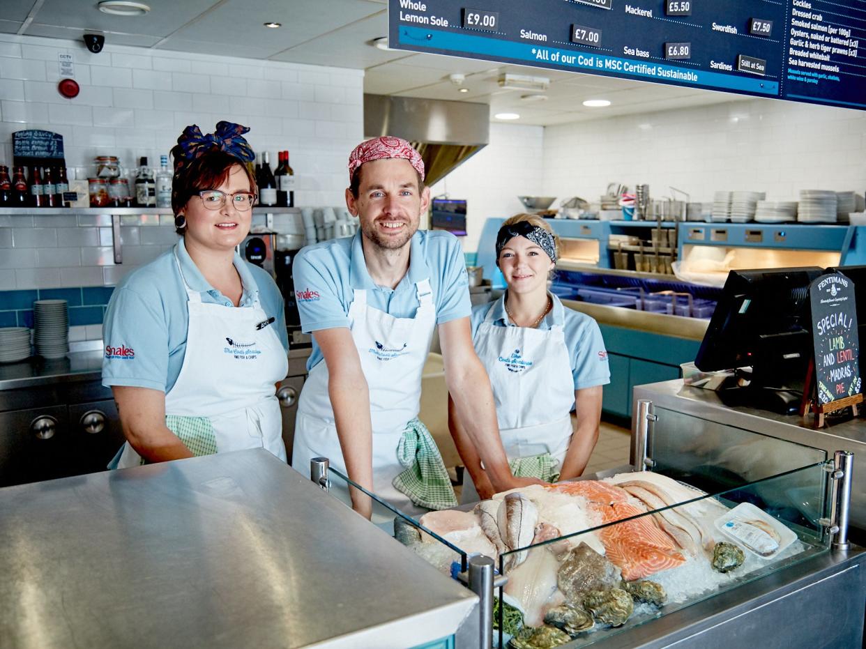 The Cod's Scallops in Wollaton, Nottingham, has been named Fish and Chip Shop of the Year at the National Fish and Chip Awards 2020: Scene Photography