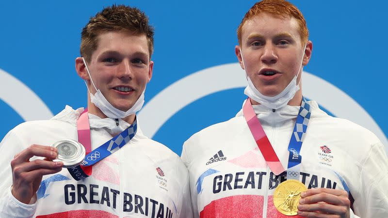 Swimming - Men's 200m Freestyle - Medal Ceremony